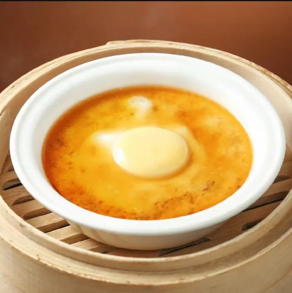 肉饼蒸蛋